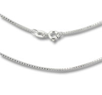 1mm Sterling Silver Box Chain