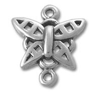 Silver Butterfly Link