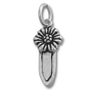 Flower Bookmark Charm