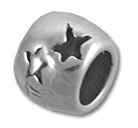 Star Cutout Spacer Bead