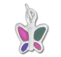 Enamel Butterfly Charm