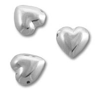 Heart Spacer Bead