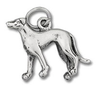 Greyhound Dog Charm