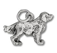 Golden Retriever Dog Charm