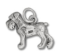 Schnauzer Dog Charm