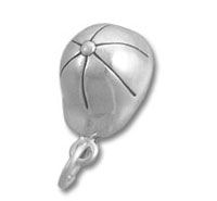 Sterling Silver English Riding Cap Charm