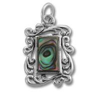Abalone Shell Charm or Pendant