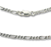 18" 3mm Figaro Chain