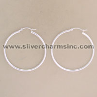 Sterling Silver Hoop Earrings