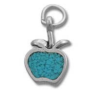 Enamel Turquoise Apple