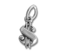 Dollar Sign Charm