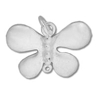Large Butterfly Charm Or Pendant