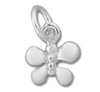 Mini Silver Butterfly Charm