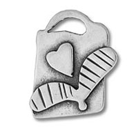 Sterling Silver Dancing Flower Charm