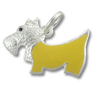 Enamel Scotty Dog Charm