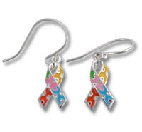 Awareness Ribbon Earrings