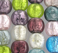Multi Color Foil Beads