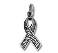 "Down Syndrome" Awareness Ribbon