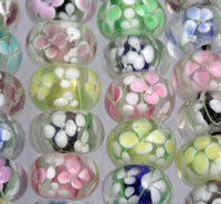 Flower Glass Bead