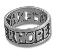 Hope and Awareness Ribbon Ring