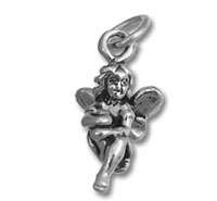 Angel with Knee Up Charm