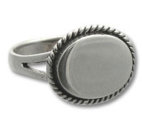 Engraveable, Oval Ring