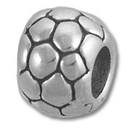 Soccer Spacer Bead