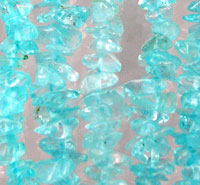 Blue Topaz Chip Beads