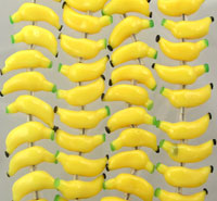 Banana Glass Beads