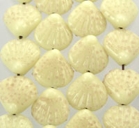 Sea Shell Glass Beads