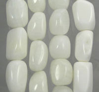 White Shell Nugget Mother of Pearl