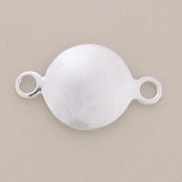 Engravable Round Medallion Link