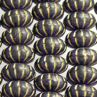 Round Multi-Color Glass Beads