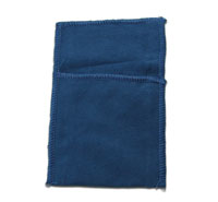 Blue Pocket Polishing Cloth