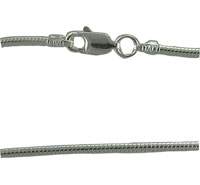 8" Sterling Silver Snake Bracelet