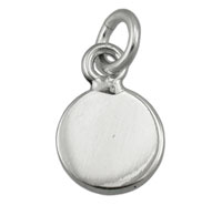 Wholesale Sterling Silver Engraveable Disc Charm