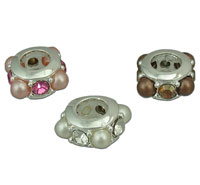 Pearl and Crystal Spacer Bead