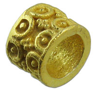 Vermeil Spacer Bead