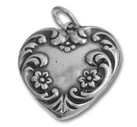 Fancy Heart Charm