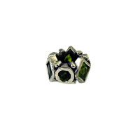 Peridot Cubic Zirconia Spacer Bead