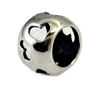 Heart Spacer Bead