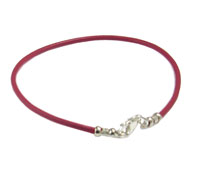 7.75" Pink Spacer Bead Bracelet