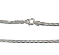 8" Square Snake Chain Bracelet