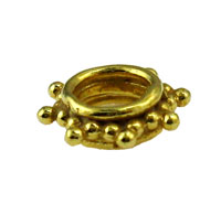 Star Gold Vermeil Spacer Bead