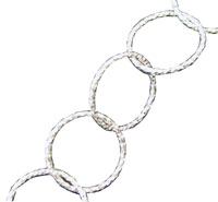 Circle Silver Chain