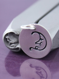 6mm Moon Face Design Stamp Tool
