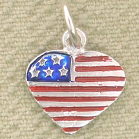 American Flag Heart