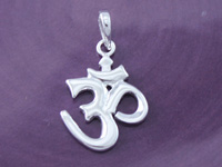 Sterling Silver Ohm Charm