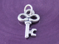 Sterling Silver Key Charm
