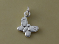 Shiny Tiny Butterfly Charm